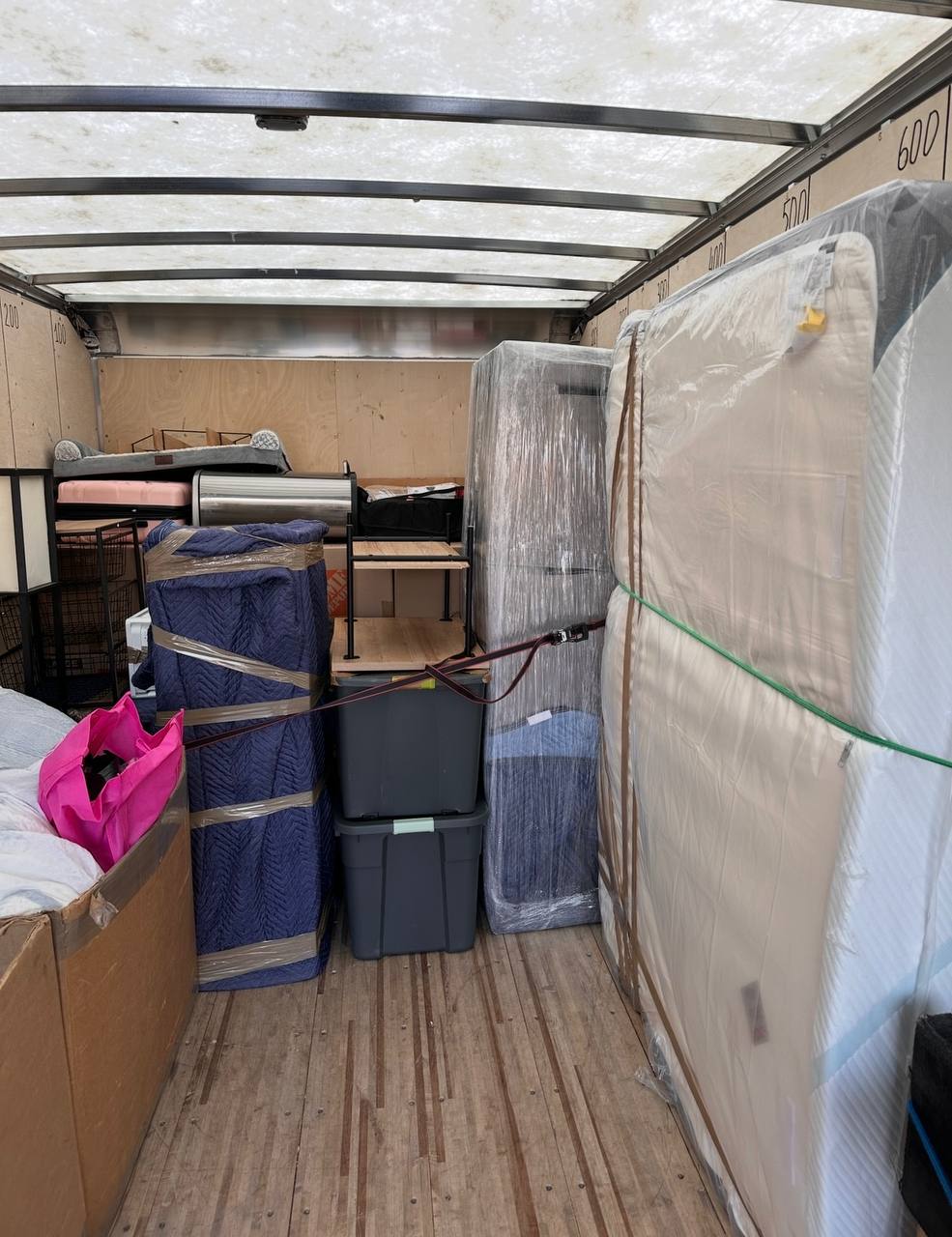 Labor only movers loading truck Lincoln Park Chicago
