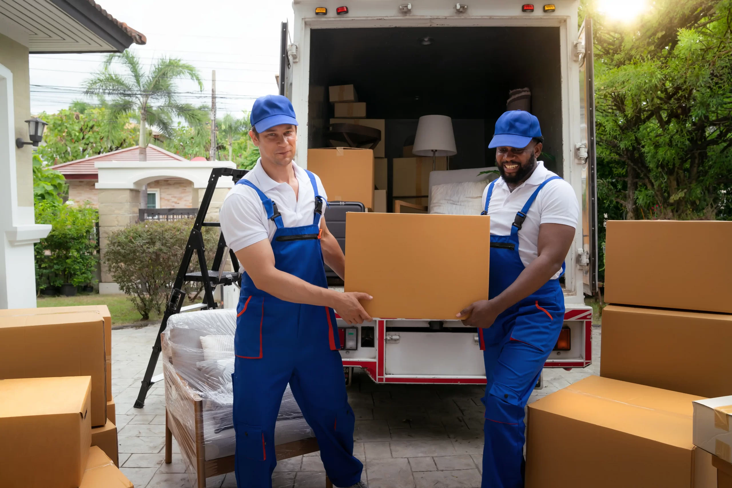 FairPlay team handling local moving services in Hoffman Estates